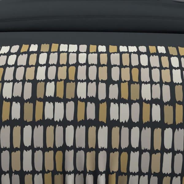 FABIO grått påslakanset med 57 trådar bomull 260x240 cm, av Soleil d'Ocre
