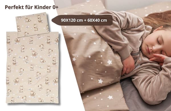 Børnedyne uden betræk 90x120 cm - Bomulds babytæppe og pudesæt børnetæppe 90 x 120 og pude 60 x 40 - Dyner børnedyne f