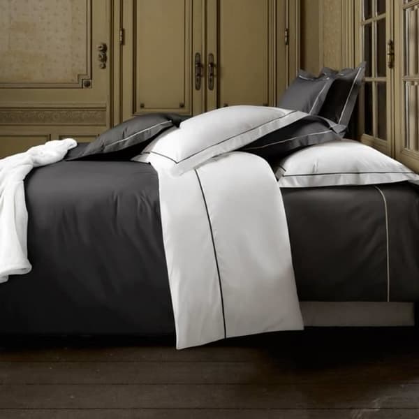 Duvetöverdrag - De Witte Lietaer - Humla - 240x220 cm - 100% bomull - Grå