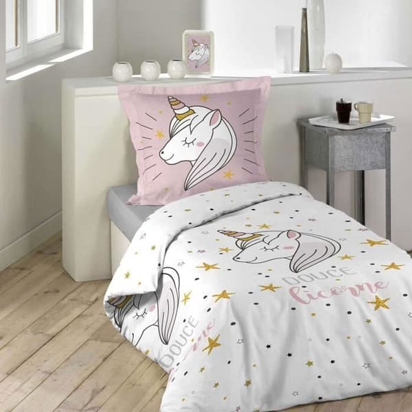 Lilirose barnbäddset 140x200 - Vit - Inredningsmjukhet