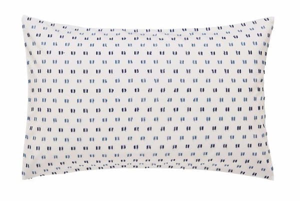 Påslakanset - Helena springfield påslakan och örngott - QCSDASI1IND - Woven Dash Sängset 100% bomull Indigo