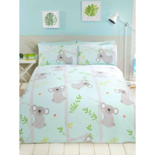 Rolig Koala Single Duvet Set