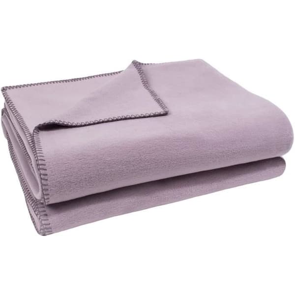 zoeppritz sedan 1828 Zoeppritz sedan 1828 Plaid i Polyester Viskos, 405 Ljus Lavendel, 180 x 220 cm -