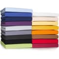 Miniatyrbild 1 av 4: CelinaTex Casca Lakan Madrassöverdrag Box Spring Bomull Elastan 180x200-200x220 cm Snövit -