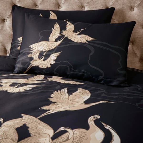 Laurence llewelyn-bowen - KIIBG51PPL - Kireina - 100 % bomullsbäddset - Super King Size säng i svart/guld