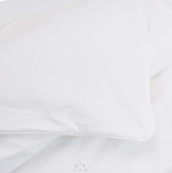 Påslakan Gul - HNLY44-01-DBO 200 - Nani Påslakan, 100 % Percal bomull, Vit, 200 x 220 Cm, 1,0 Styck