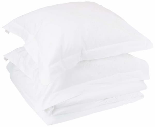 Påslakan Gul - HNLY44-01-DBO 200 - Nani Påslakan, 100 % Percal bomull, Vit, 200 x 220 Cm, 1,0 Styck