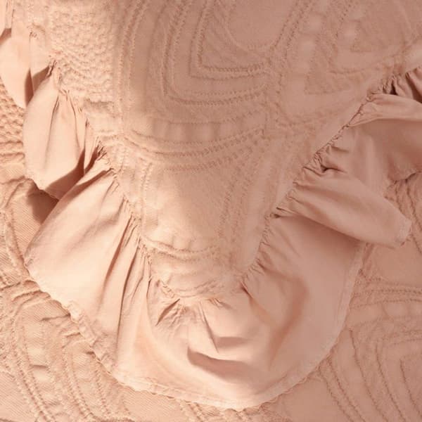Påslakanset - Deco mex påslakan och örngott - PBARTICHOKE - 100% bomull, Jacquard modell, Rosa, 240 x 260 cm