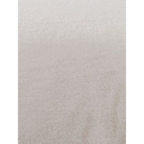 Snuggle Sängkläder Teddy Fleece Påslakan Set - Dubbel, Cream