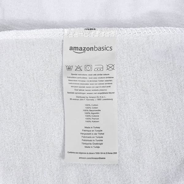 Basics jersey påslakan, Vit - 160 x 200 cm - 085