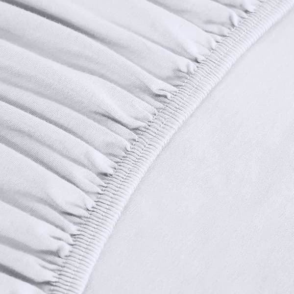 Basics jersey påslakan, Vit - 160 x 200 cm - 085