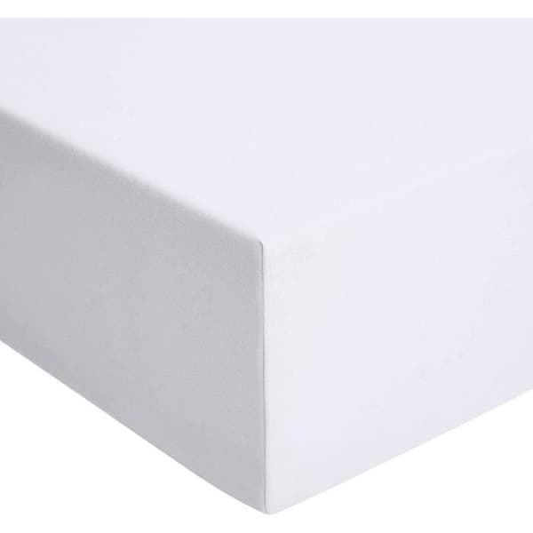 Basics jersey påslakan, Vit - 160 x 200 cm - 085