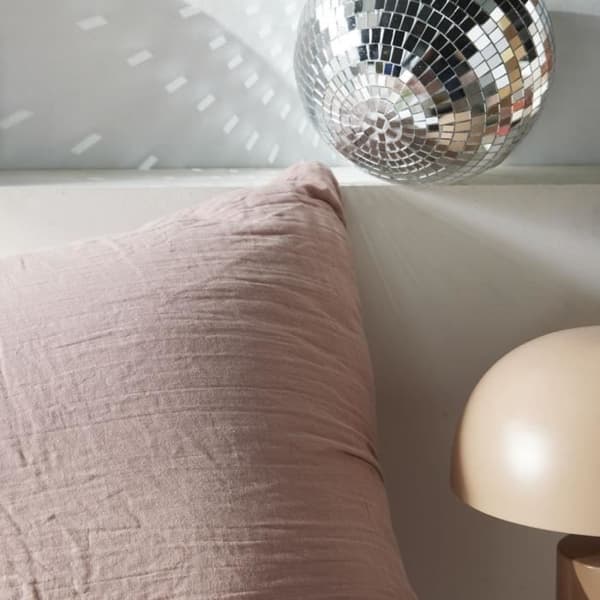 Bäddset - IDAG - 123666 - 2 personer - 240x220cm - Vanlig bomullsväv - Sandrosa