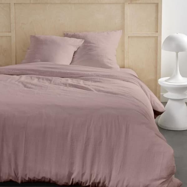 Bäddset - IDAG - 123666 - 2 personer - 240x220cm - Vanlig bomullsväv - Sandrosa