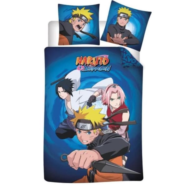 NARUTO - Bäddset 140X200 - '100% bomull'
