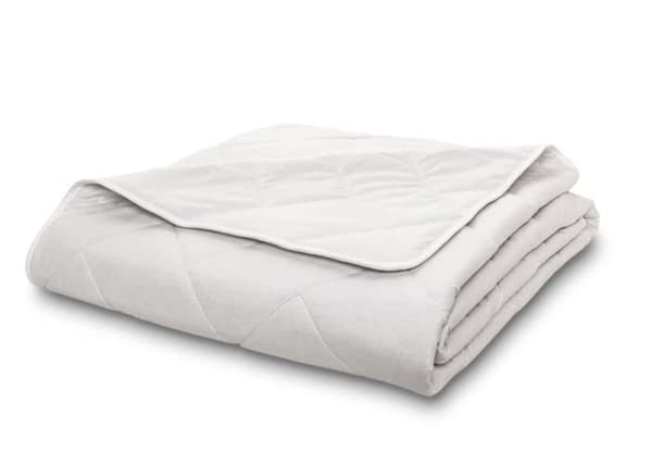 Böhmerwald - 559501-24 - Bohmerwald Sommartäcke 60% linne/40% bomull Vit 200 x 220 cm