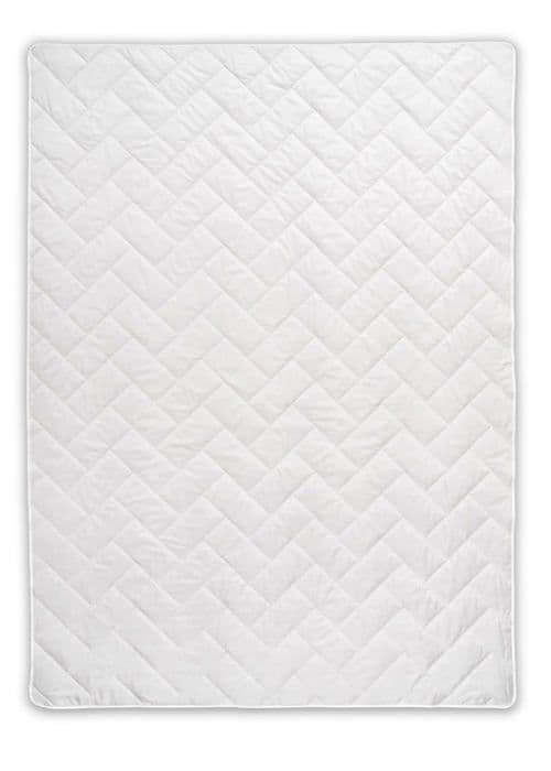 Böhmerwald - 559501-24 - Bohmerwald Sommartäcke 60% linne/40% bomull Vit 200 x 220 cm