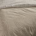 Miniatyrbild 2 av 4: Bäddset - TODAY Crazy - Grafiskt tryck - 2 personer - 220 x 240 cm - Beige