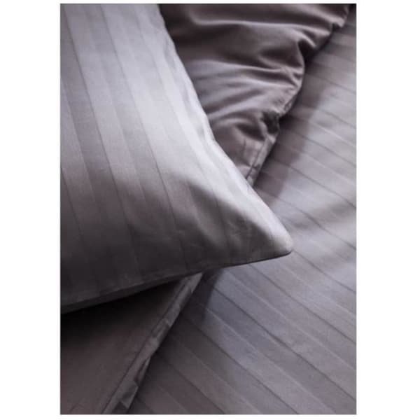 TODAY Prestige bäddset - 240 x 260 cm - 2 personer - 100 % bomullssatin - Antracitgrå