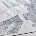 Miniatyrbillede 2 af 4: Sengesæt - TODAY - JAVA - 2 personer - 240x220 cm - Bomuld - New York-print - Hvid