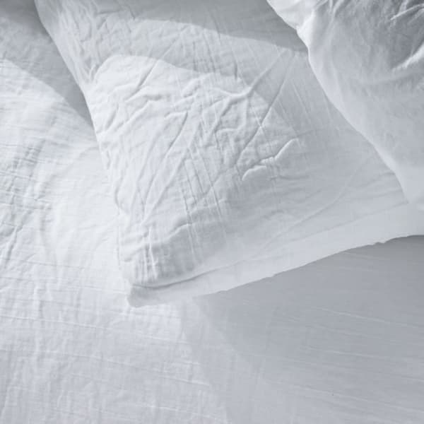 Bäddset - TODAY - 123320 - 2 personer - 260x240cm - Enkel bomullsväv - Krita