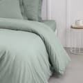 Pikkukuva 2 / 3: TODAY Essential -pussilakana - 240 x 260 cm - 2 hengelle - 100 % puuvillaa - Celadon