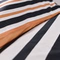 Miniatyrbild 2 av 3: Dubbelsängset -TODAY - 240x200 cm - 100% bomull - Orange, svart och vit