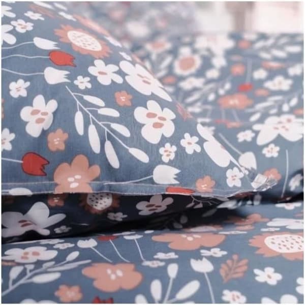 Sengesæt - TODAY Sunshine - 240x220 cm - 2 personer - bomuld med blomsterprint