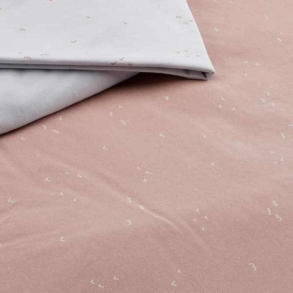 Triptyk sängkläder med skyddande täcken Delta Rose i gammal stil - Babyclic