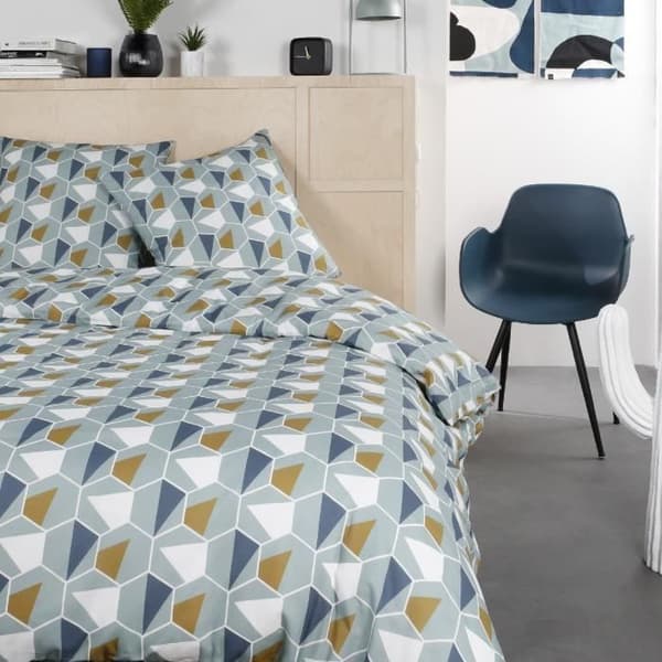 TODAY SÄNGKÅPSET - PÅSLAKAN 240X260 + 2 ÖRNUDD 63X63 - 100% BOMULL 57 trådar - Mawira 2.19