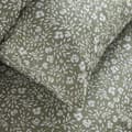 Miniatyrbillede 3 af 4: Sengesæt - TODAY Crazy - Blomsterprint - 2 personer - 220 x 240 cm - Grøn
