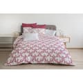 Miniatyrbild 4 av 4: HOME LINGE PASSION FRISE påslakanset - Bordeaux - 100% bomull 57 trådar