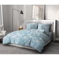 Pikkukuva 1 / 4: HOME LINGE PASSION Floral Storm -pussilakanasetti - 3 kpl - 240 x 260 - 100 % puuvillaa, 57 lankatiheyttä - sininen