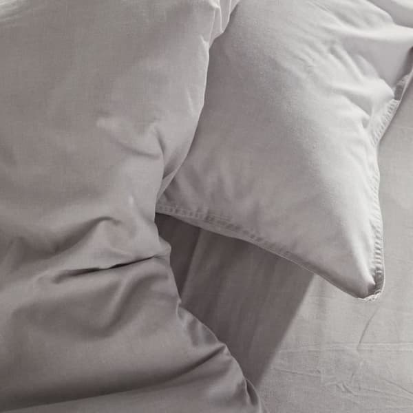 Dynebetræk - TODAY - CHARME - Chambray - Lysegrå Constance - 260 x 240 cm