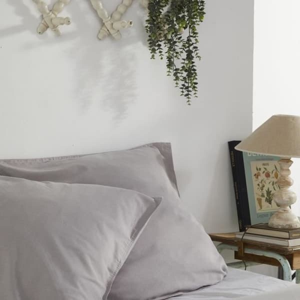 Påslakan - TODAY - CHARME - Chambray - Ljusgrå Constance - 240 x 220 cm