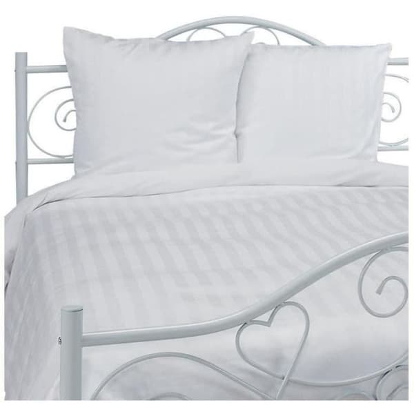 TODAY Prestige sengesæt - 220 x 240 cm - 2 personer - 100% bomuldssatin - Kridt