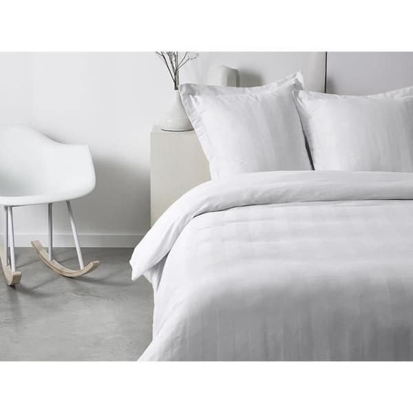 TODAY Prestige sengesæt - 220 x 240 cm - 2 personer - 100% bomuldssatin - Kridt