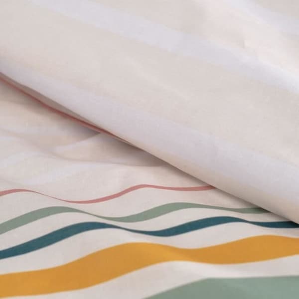 Bäddset - TODAY - Sunshine - 11.23 randigt tryck - 2 personer - 220 x 240 cm - 100% bomull 57 trådar