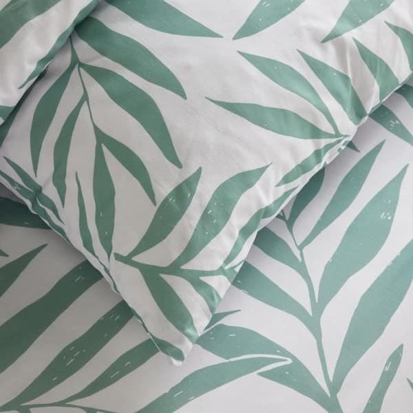 Bäddset - TODAY Crazy - Blommigt tryck - 2 personer - 220 x 240 cm - Vit