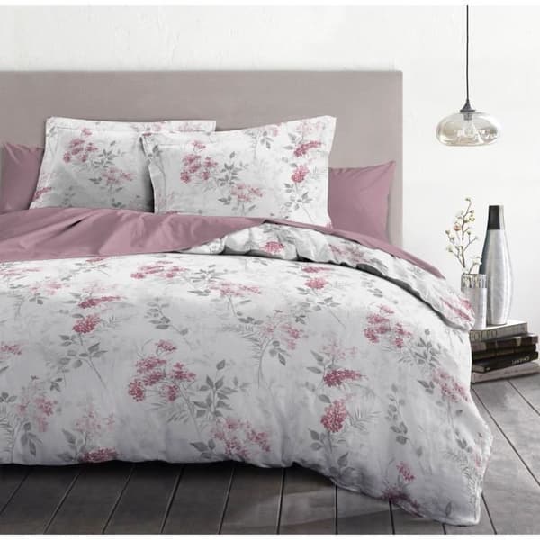 Pussilakanasetti 240x260 cm HOME LINGE PASSION POMPADOUR: Pussilakanasetti + 2 tyynyliinaa - 100 % puuvillaa, 57 lankaa -