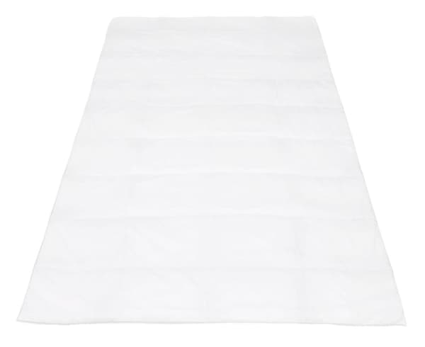 Medicinsk filt året runt 200x220 cm vit quiltad stor