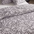 Miniatyrbillede 2 af 4: Sengesæt - TODAY Crazy - Grafisk print - 2 personer - 220 x 240 cm - Hvid