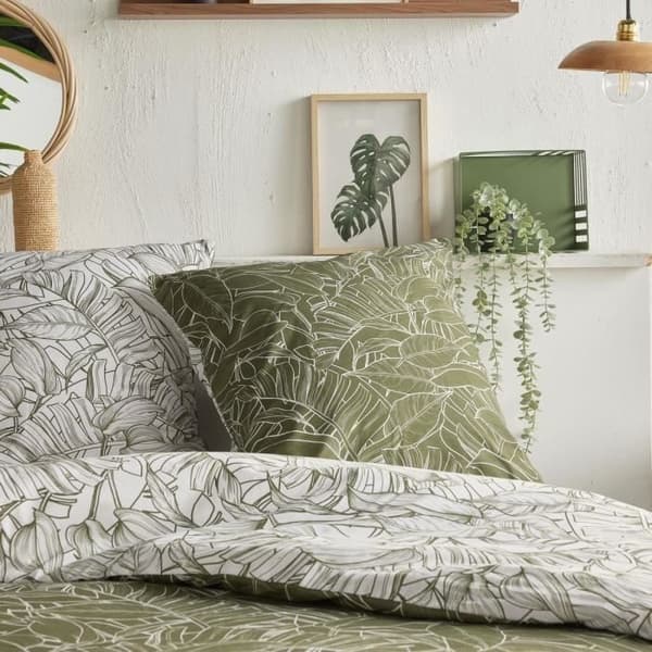 Sängkläder - TODAY Crazy - Djurtryck - 2 personer - 220 x 240 cm - Grön