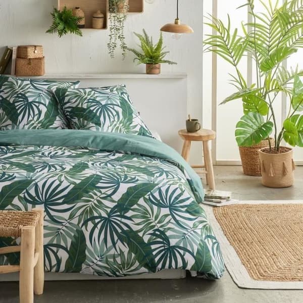 Sängkläder - TODAY Crazy - Djurtryck - 2 personer - 220 x 240 cm - Grön