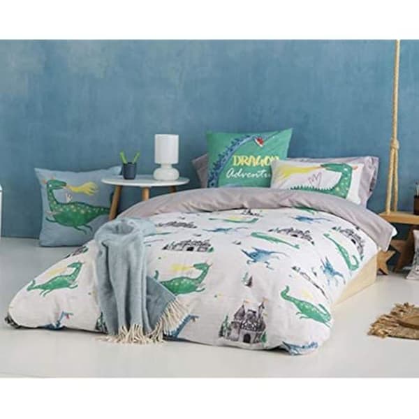 Drac Bed Påslakan 105 cm - NATURALS - Rektangulär - Extra mjuk - Tvättbar