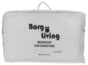 Dobbeltdyne 200x220 cm Vinterdyne med moskusdun - Borg Living dobbelt dyne