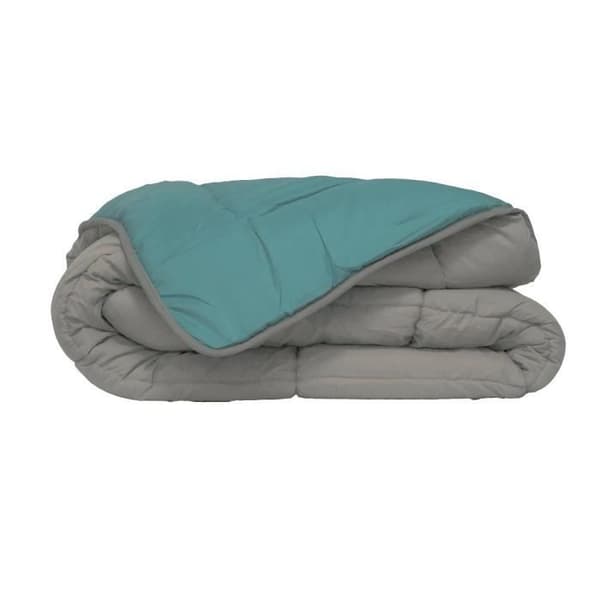 HUDSON Lightweight Microfiber Duvet 200g / m² 240x260cm Galet & Lac