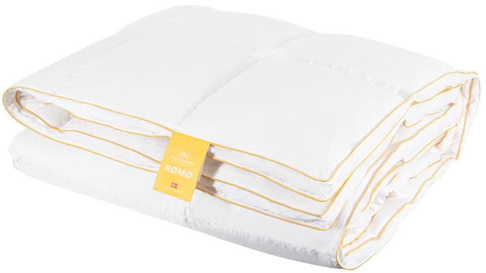 Gåsedunsdyne - Quilts Of Denmark - Rømø dynen - King size dyne - 240x220 cm - Helårs Lun