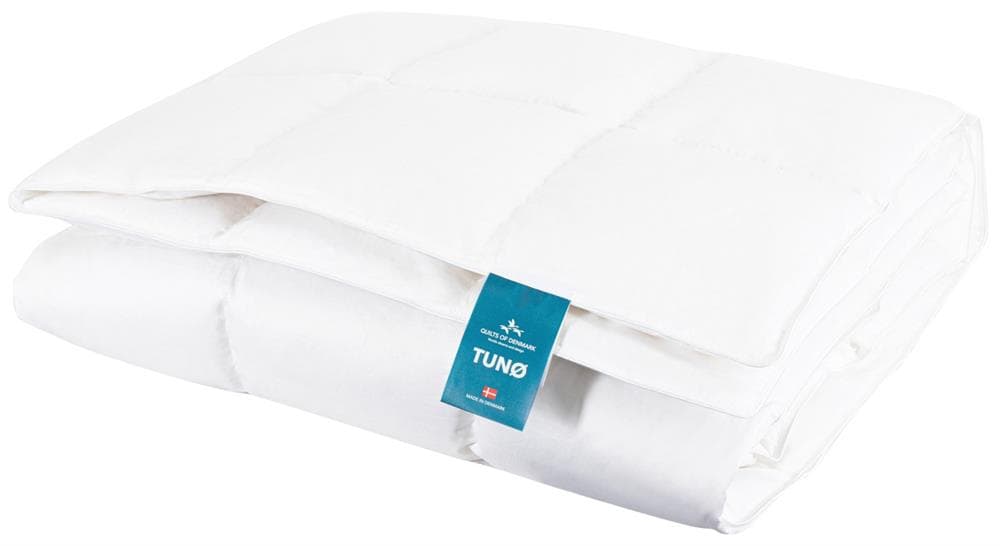 Gåsedunsdyne - Quilts Of Denmark - Tunø dynen - King size dyne - 240x220 cm - Helårs Lun