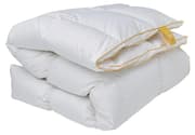 Dobbeltdyne 240x220 cm - Moskusdun dyne - Fejø dynen - King size dyne - Helårs varm - Quilts Of Denmark